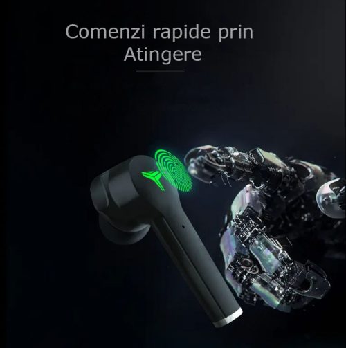  Căști Gaming True Wireless Kubetron - Experiență de joc imersivă, Sunet Hi-Fi, Latență scăzută 40ms - imagine 2