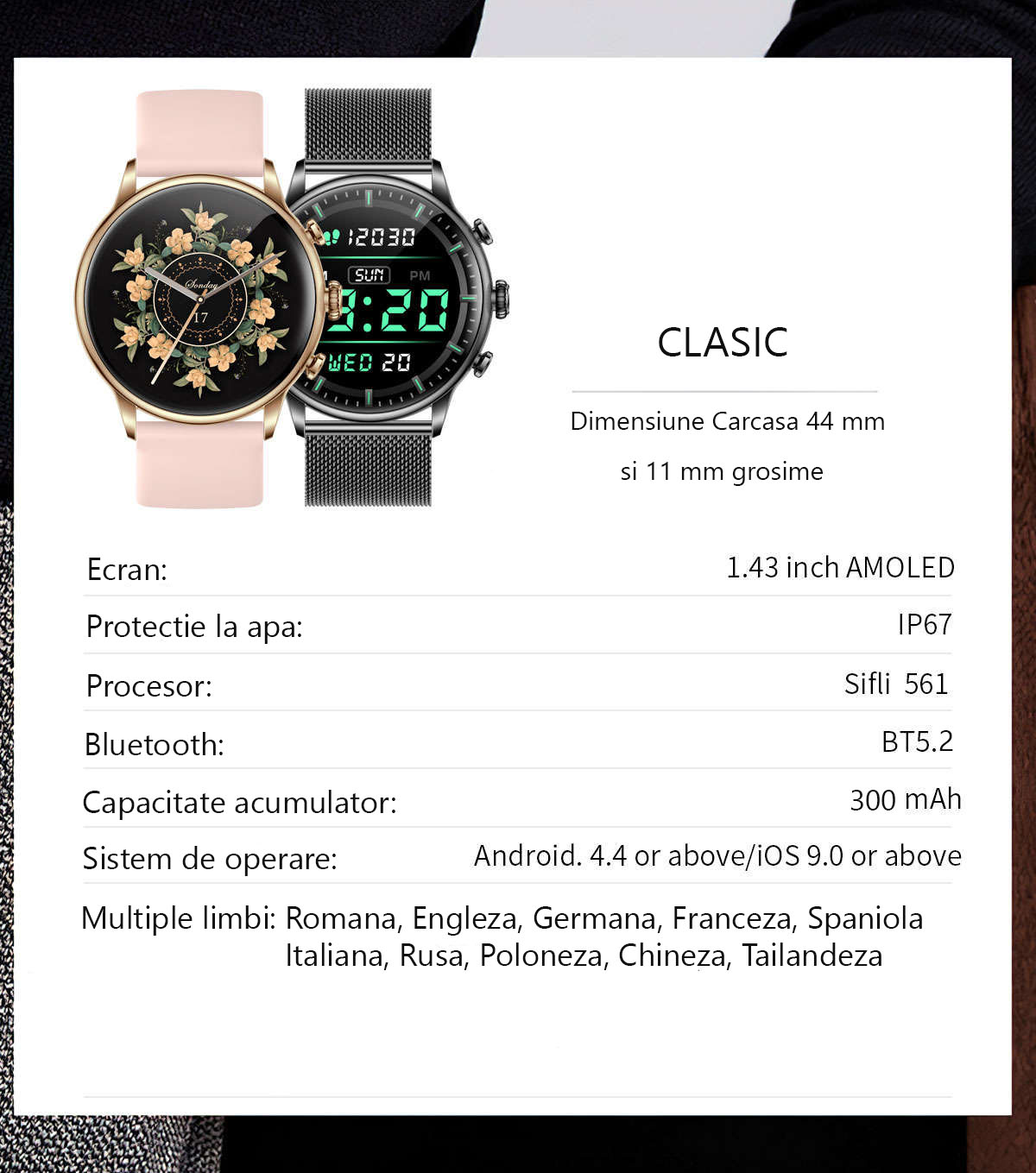 ceas smartwatch luxury kubetron