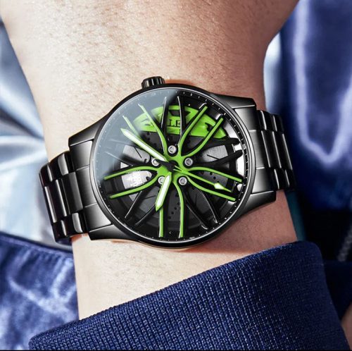 Ceasul Rim Watch: Detalii 3D din curse și protecție premium cu safir - imagine 2