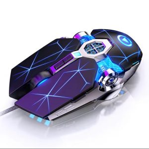 Mouse Gaming Wired G3OS -Silentios, Precizie, Control și Personalizare (3200 DPI)